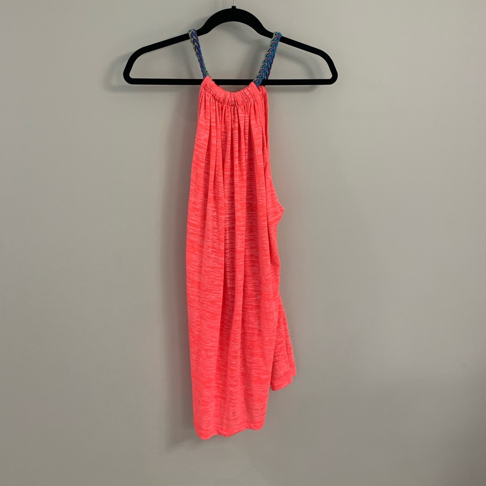 Neon Pink Bathing Suit Coverup